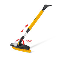 STAYER телескопическая щётка от снега со скребком автомобильная, 775-1000 мм (61046)