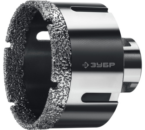 ЗУБР АВК, d 68 мм, (М14, 15 мм кромка), вакуумная алмазная коронка, Профессионал (29865-68) купить  в Сочи