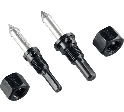 ЗУБР 6 шт, d 22, 28, 35, 44, 68, 73 мм, L 25 мм, карбид вольфрама, набор коронок-чашек с оснасткой, Профессионал (33360-H6) купить  в Сочи