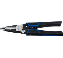 ЗУБР ЭК-6, 6в1, 210мм, электромонтажные клещи, Профессионал (23348)