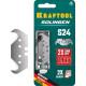 KRAFTOOL Solingen-S24, 5 шт, крюковидные лезвия (09643-S5) купить в Сочи