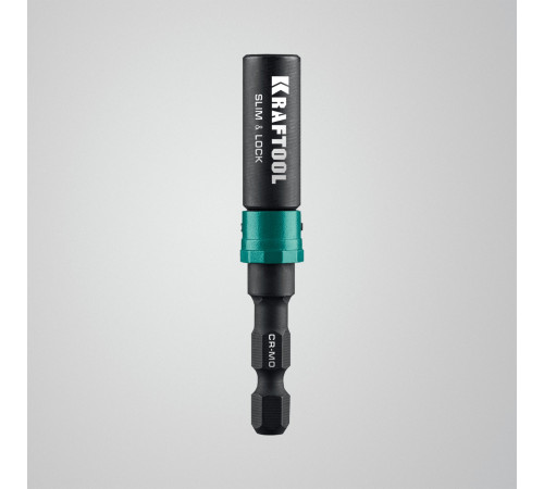 KRAFTOOL SLIM & LOCK, 68 мм, быстросъемный ударный адаптер для шуруповертов (26783-68) купить  в Сочи