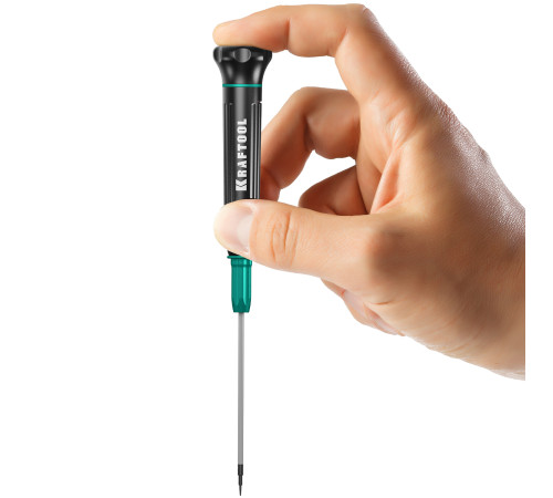 KRAFTOOL Precision PH00, отвертка для точных работ (25682-00) купить  в Сочи