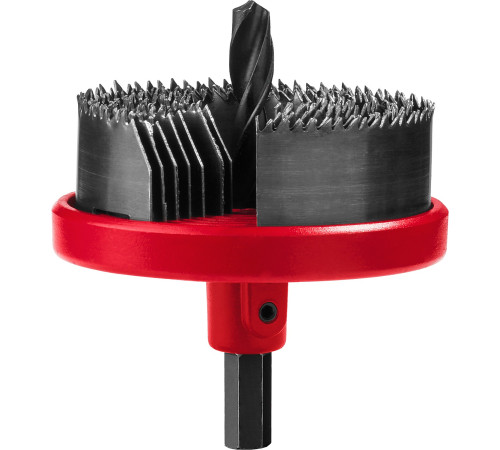 ЗУБР 7 шт, (26-32-38-45-50-56-63 х 18 мм), наборная кольцевая пила по дереву (29593-H7-18) купить  в Сочи