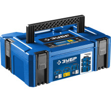 ЗУБР МОДУЛЬ-15, 440 х 310 х 150 мм, (17″), размер L, пластиковый ящик для инструментов, Профессионал (38165-15)