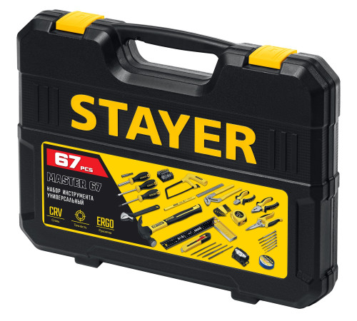 STAYER Master-67 67 предм., Универсальный набор инструмента для дома (22055-H67) купить в Сочи STAYER Master-67 67 предм., Универсальный набор инструмента для дома (22055-H67) купить в Сочи