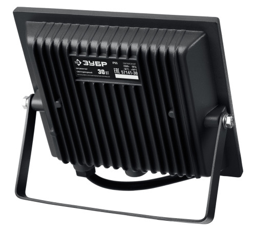 ЗУБР ПСК-30, 30 Вт, 6500 К, IP 65, светодиодный прожектор, Профессионал (57141-30) купить  в Сочи