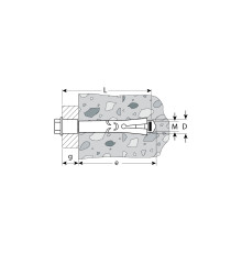 ЗУБР 16 х 110 мм, 8 шт, анкерный болт (4-302312-16-110)