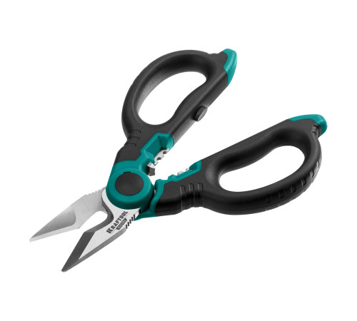 KRAFTOOL ELECTRIC, 4 в 1, 160 мм, с чехлом, ножницы электрика (23356) купить  в Сочи
