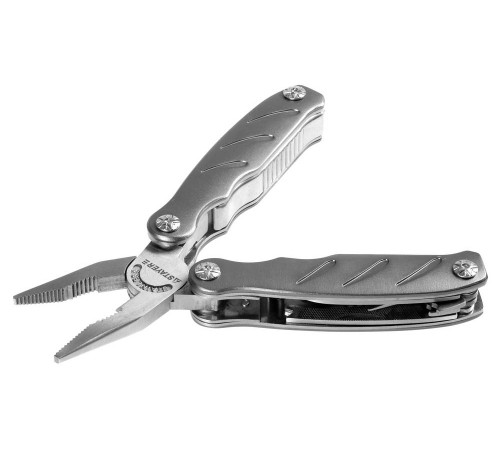 STAYER PROFESSIONAL, мультитул, 12 в 1, металлические ручки с пластиковыми вставками, нейлоновый чехол, 92 мм (22851) купить в Сочи STAYER PROFESSIONAL, мультитул, 12 в 1, металлические ручки с пластиковыми вставками, нейлоновый чехол, 92 мм (22851) купить в Сочи