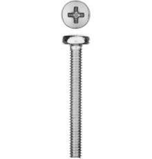 ЗУБР DIN 7985, кл. пр. 4.8, M4 х 30 мм, цинк, 10 шт, винт с полусферической головкой (303156-04-030)