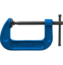 ЗУБР ПСС-80, 75 мм,чугунная струбцина тип С (G-образная), Профессионал (32245-075) ЗУБР ПСС-80, 75 мм,чугунная струбцина тип С (G-образная), Профессионал (32245-075)