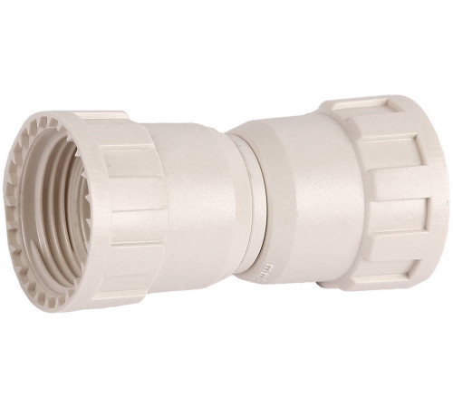 ЗУБР ШиреФит, накидная гайка - накидная гайка, 16 мм, соединитель (51496-16) купить  в Сочи