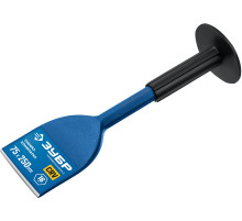 ЗУБР 75 х 250 мм, зубило-конопатка с протектором, Профессионал (2123-75)