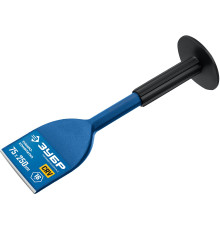 ЗУБР 75 х 250 мм, зубило-конопатка с протектором, Профессионал (2123-75)