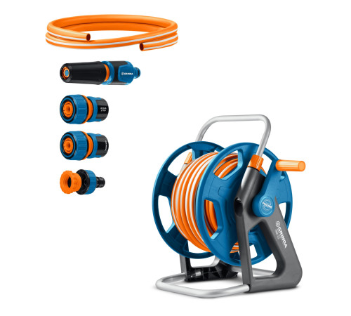 GRINDA HRK-25, шланг 25м x 1/2″, поливочный набор 4 предмета, стальные опоры, катушка со шлангом в комплекте ProLine (428460) купить  в Сочи GRINDA HRK-25, шланг 25м x 1/2″, поливочный набор 4 предмета, стальные опоры, катушка со шлангом в комплекте ProLine (428460) купить  в Сочи