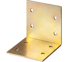 ЗУБР УМШ-2.0, 60 x 60 x 60 x 2 мм, желтый цинк, широкий мебельный уголок (31033-60)