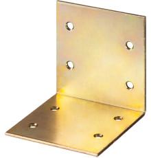 ЗУБР УМШ-2.0, 60 x 60 x 60 x 2 мм, желтый цинк, широкий мебельный уголок (31033-60)