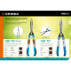 GRINDA FH-800T, длина 630 - 800 мм, кованые лезвия, телескопический, алюминиевые рукоятки, кусторез, PROLine (423790) купить в Сочи
