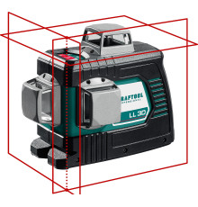KRAFTOOL LL 3D, лазерный нивелир (34640)