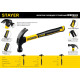 STAYER Hercules, 450 г, молоток-гвоздодёр столярный с фиберглассовой рукояткой, Professional (2026-450) купить в Сочи