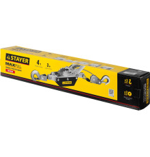 STAYER MAXPull, 4 т, 3 м, ручная рычажная лебедка (4310-4)