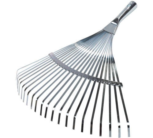 RACO 450 мм, 22 плоских зубца, усиленные, гальваническое покрытие, веерные грабли (4231-53/732) купить  в Сочи