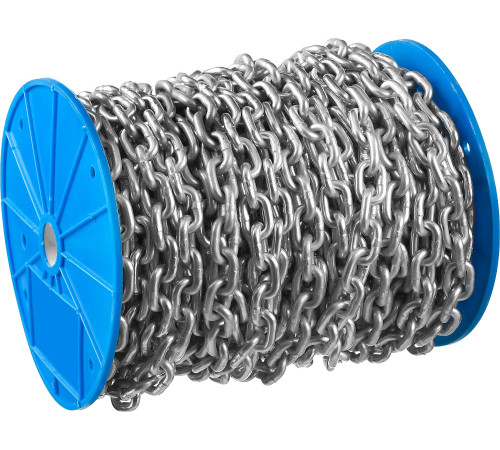 ЗУБР DIN 766, 6 мм, L 30 м, короткозвенная цепь, Профессионал (4-304050-06) купить  в Сочи
