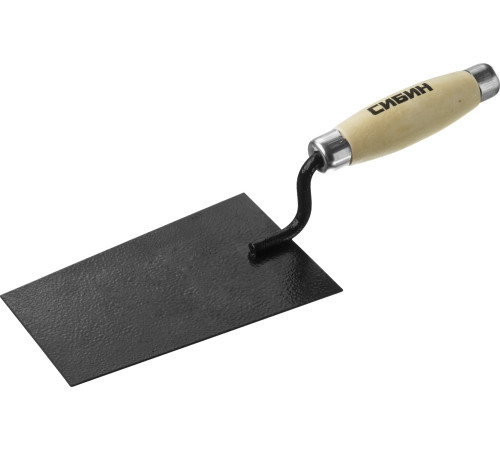 СИБИН 175 х 110 х 90 мм, деревянная ручка, стальная, кельма отделочника (0820-1) купить  в Сочи
