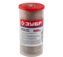 ЗУБР 110 м, сантехническая льняная нить (4-51992-110)