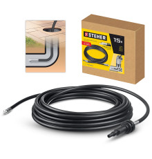 STEHER для пистолета G-180, 15 м, шланг для прочистки труб (75414-180-15)