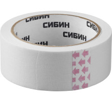 СИБИН 38 мм х 25 м, креповый, малярный скотч (12111-38)