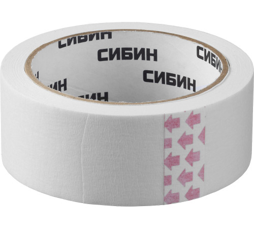 СИБИН 38 мм х 25 м, креповый, малярный скотч (12111-38) купить в Сочи СИБИН 38 мм х 25 м, креповый, малярный скотч (12111-38) купить в Сочи