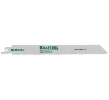 KRAFTOOL S1122VF, по дереву и металлу, Bi-Met, шаг 1.8-2.5 мм, 180 мм, полотно для сабельной пилы (159705-U-18)