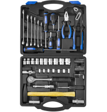 СИБИН 56 предм., (1/2″+1/4″), универсальный набор инструмента (27765-H56)