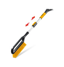 STAYER телескопическая щётка с поворотной головой от снега автомобильная, 805-1065 мм (61048)