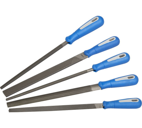 ЗУБР 250 мм, 5 предм, набор напильников, Профессионал (16651-25-H5) купить  в Сочи