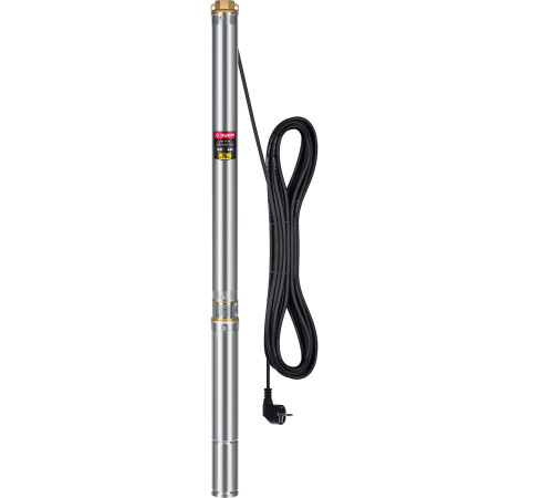 ЗУБР 1000 Вт, 80 м напор, скважинный центробежный насос, корпус из нержавеющей стали (НСЦ-75-80) купить  в Сочи