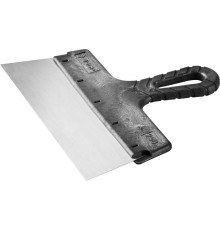 ЗУБР 250 мм, пластиковая ручка, стальной фасадный шпатель (10052-25)