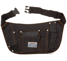 ЗУБР нейлоновый, пояс для инструментов с 9 карманами (38653)