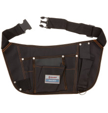 ЗУБР нейлоновый, пояс для инструментов с 9 карманами (38653)