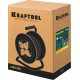 KRAFTOOL P-315, ПВС, 3 x 1.5 мм2, 50 м, 3500 Вт, IP44, силовой удлинитель на катушке (55084-50) купить  в Сочи