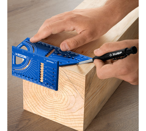 ЗУБР 3D, 7-в-1, угольник многофункциональный, Профессионал (34399) купить  в Сочи