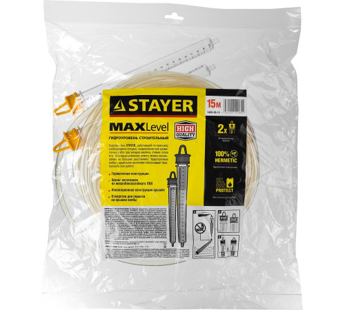 STAYER 15 м, d 6 мм, гидроуровень (3486-06-15) купить  в Сочи