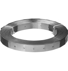 ЗУБР ПТЛ, 20 x 0.55 мм, 25 м, цинк, перфорированная тарная лента (310248)