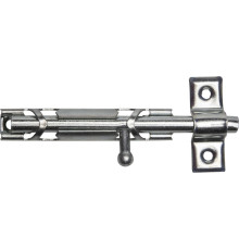 ЗТ-12, 80 мм, покрытие белый цинк, шпингалет накладной (37735-80)