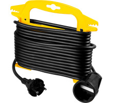 Удлинитель на рамке ″MF 207″, 10 м, 2200 Вт, 1 гнездо, ПВС 2х0,75 мм2, STAYER