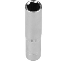 ЗУБР FLANK, 1/4″, 8 мм, удлиненная торцовая головка (27717-08)