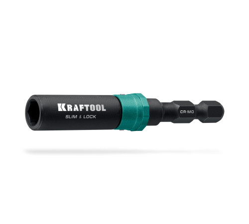KRAFTOOL SLIM & LOCK, 68 мм, быстросъемный ударный адаптер для шуруповертов (26783-68) для монтажа и демонтажа резьбовых соединений совместно с механизированным инструментом KRAFTOOL SLIM & LOCK, 68 мм, быстросъемный ударный адаптер для шуруповертов (26783-68) для монтажа и демонтажа резьбовых соединений совместно с механизированным инструментом