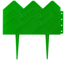 GRINDA 14 х 310 см, зеленый, декоративный бордюр для клумб (422221-G)